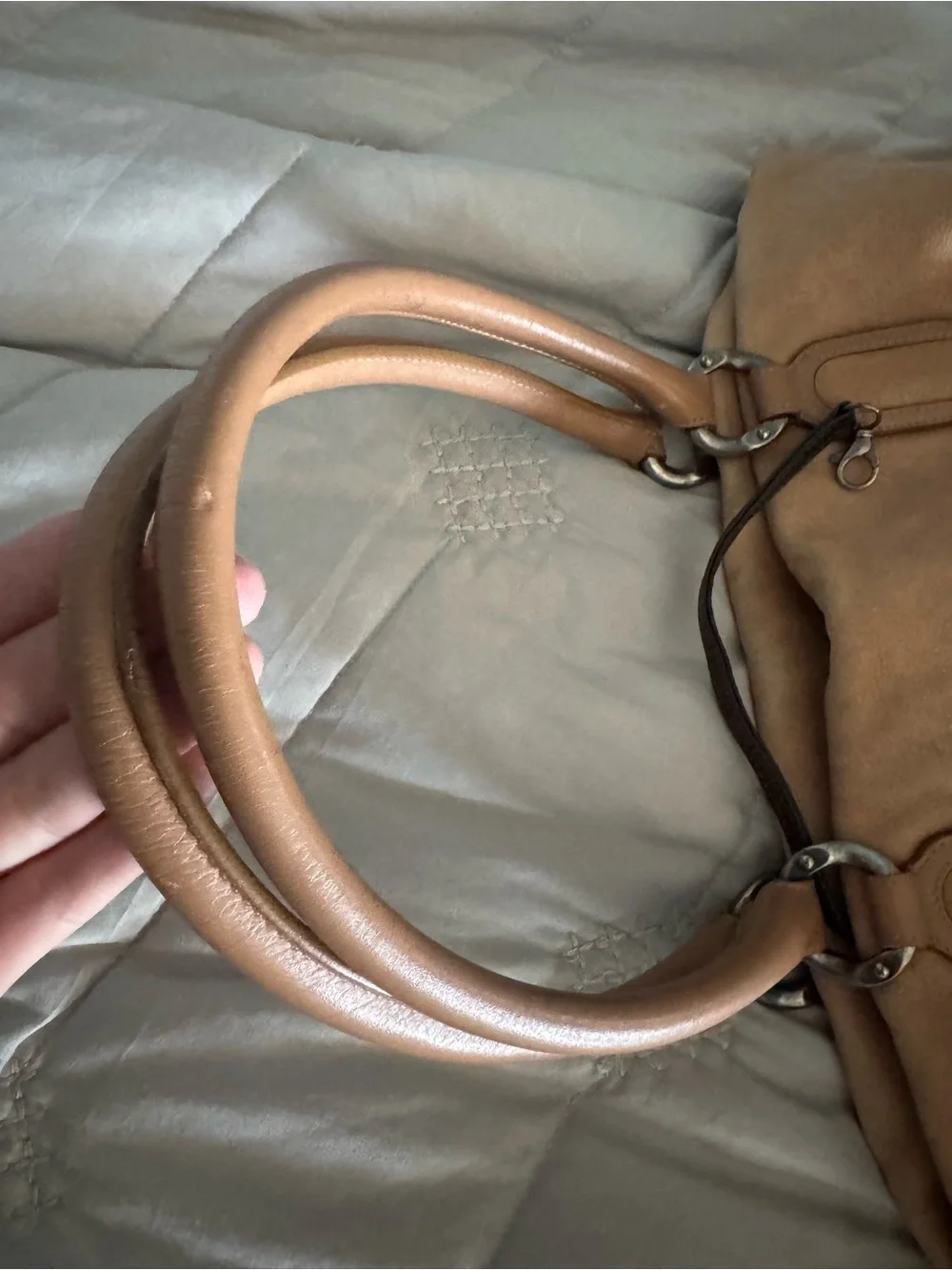CHANEL soft tan